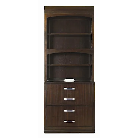 Hutch Bookcase and Lateral File Base